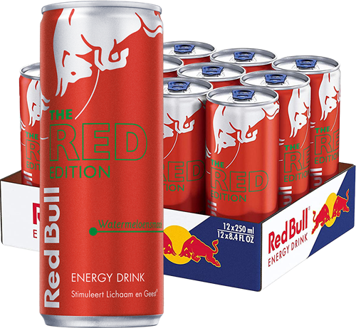 Red Bull Red Edition Pastèque (12 x 250 ml)