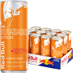 Red Bull Summer Edition Abricot Fraise (12 x 250 ml)