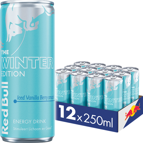 Red Bull Winter Edition Iced Vanilla Berry (12 x 250 ml)