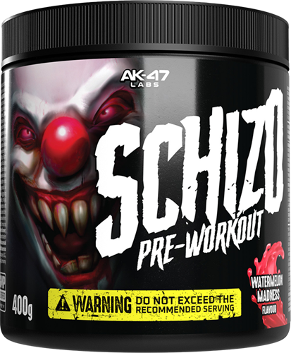 AK47 Labs Schizo Pre-Workout Pastèque (400 g)