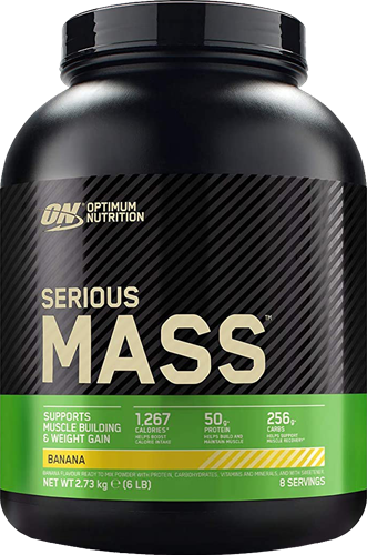 Optimum Nutrition Serious Mass Banane (2724 g)