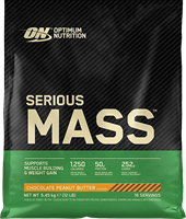Optimum Nutrition Serious Mass Chocolat Beurre de cacahuètes (5450 g)