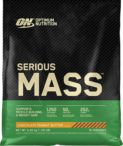 Optimum Nutrition Serious Mass Chocolat Beurre de cacahuètes (5450 g)