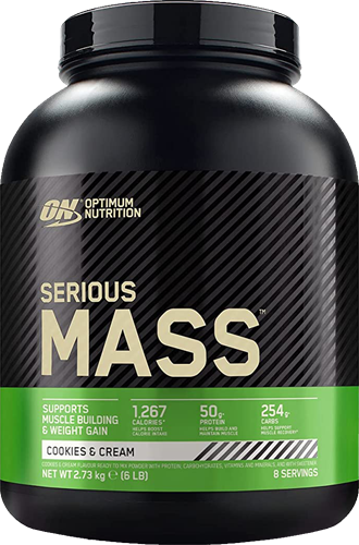 Optimum Nutrition Serious Mass Cookies & Cream (2724 g)