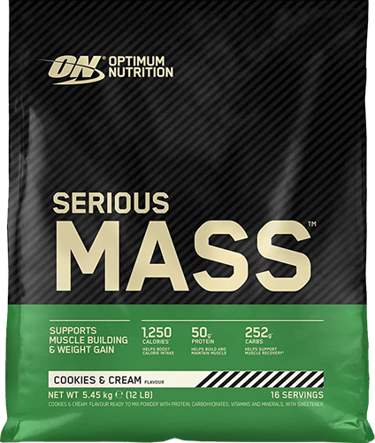 Optimum Nutrition Serious Mass Cookies & Cream (5450 g)
