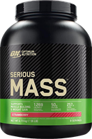 Optimum Nutrition Serious Mass Fraise (2724 g)