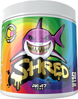AK47 Shred Fatburner Limonade à la framboise (250 g)