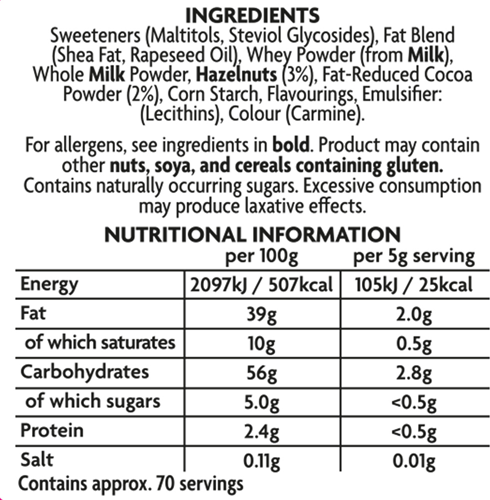 Skinny Chocaholic Spread Strawberry & Chocolate & Hazelnut (350 g)-2