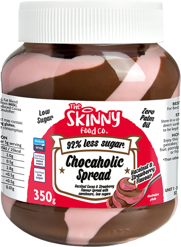 Skinny Chocaholic Spread Strawberry & Chocolate & Hazelnut (350 g)