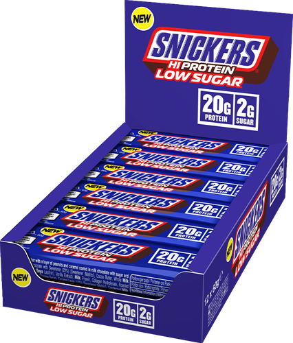 Snickers HiProtein Low Sugar Bar Original (12 x 57 g)