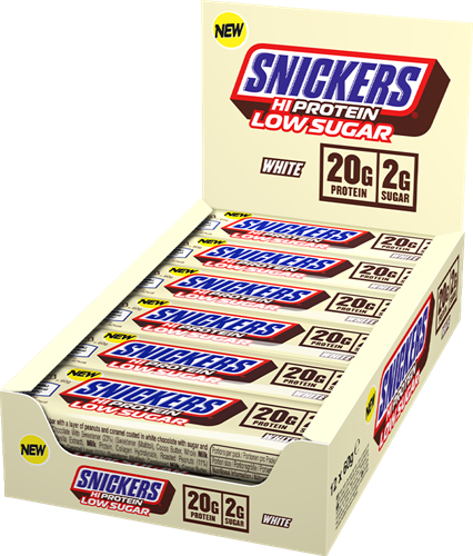 Snickers HiProtein Low Sugar Bar White (12 x 57 g)