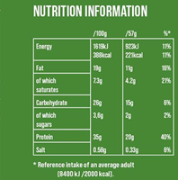 Snickers HiProtein Low Sugar Bar Hazelnut (12 x 57 g)-3