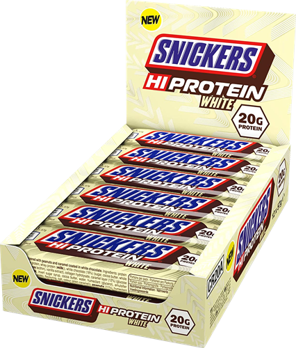 Snickers HiProtein White Bar (12 x 55 g)