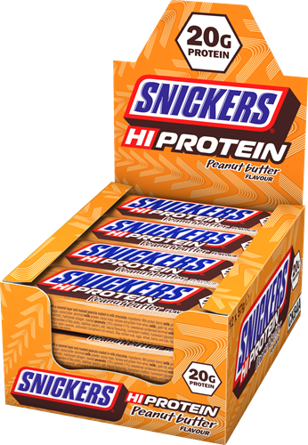 Snickers HiProtein Peanut Butter Bar (12 x 55 g)