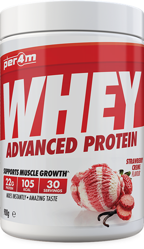 PER4M Whey Protein Strawberry Creme (900 g)
