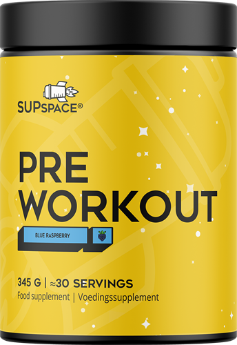 Supspace Pre-workout Framboise bleue (345 g)