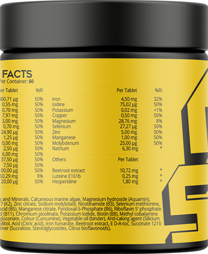 Supspace Multi Sports Vitamine (60 gélules)-3