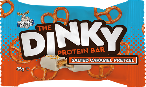 Muscle Moose The Dinky Protein Bar Birthday Cake (12 x 35 g)-2