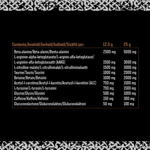 Viking Power Thor's Hammer Pre-workout Frozen Cola (500 g)-2
