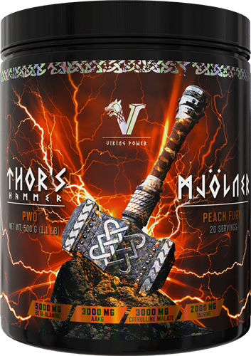 Viking Power Thor's Hammer Pre-workout Peach Fury (500 g)