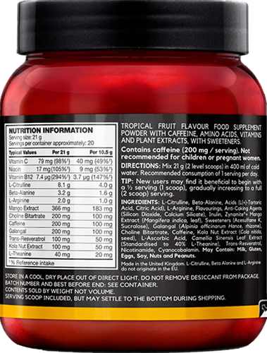 BSN N.O.-XPLODE VASO Tropical (420 g)-2