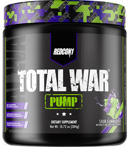 Total War Pump Sour Gummy Bear (20 doses)