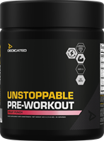 Dedicated Nutrition Unstoppable Pre-workout Fruit Punch (420 g)