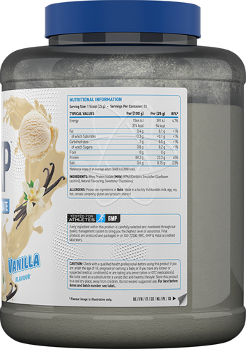 Applied Nutrition ISO-XP Vanille (1800 g)-2