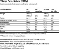 Vitargo Pure Natural (2000 gr)