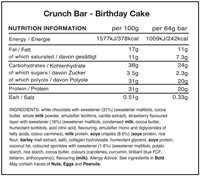 Warrior Crunch Bar Birthday Cake (12 x 64 g)-3