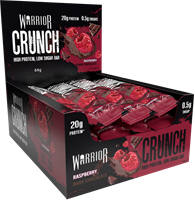 Warrior Crunch Bar Raspberry Dark Chocolate (12 x 64 g)