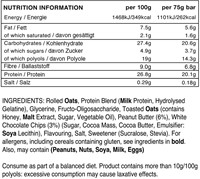 Warrior Raw Protein Flapjack Peanut Butter Cup (12 x 75 g)-2
