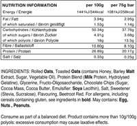 Warrior Raw Protein Flapjack Red Velvet Cake (12 x 75 g)-2