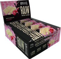 Warrior Raw Protein Flapjack Chocolat blanc Cranberry (12 x 75 g)