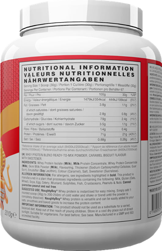 Naughty Boy Advanced Whey Caramel Biscuit (2010 g)-2