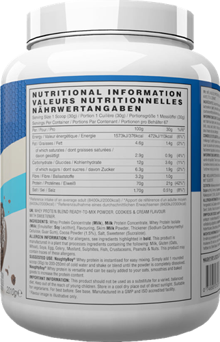 Naughty Boy Advanced Whey Cookies & Cream (2010 g)-2