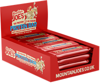 Mountain Joe's Protein Bar White Chocolat Cacahuètes salées (12 x 55 g)