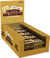 Mountain Joe's Protein Millionaire Chocolat blanc Caramel (10 x 50 g)